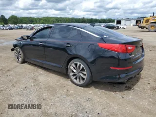 2015 Kia Optima SX Turbo with VIN 5XXGR4A62FG493749, listed as a Copart auction lot 58897855 with 151,744 mi miles and Salvage title. Bid and sale history available at DreamBid. Image 2.