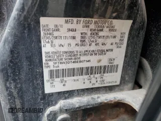 2011 Ford F-350 XL с VIN 1FT8W3DT4BEB07145, выставлен на аукционе Copart как лот 65760755 с пробегом Не указан миль и Чистый • Clean title. История ставок и продаж доступна на DreamBid. Изображение 12.