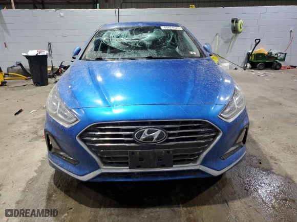2019 Hyundai Sonata SE with VIN 5NPE24AF8KH731310, listed as a Copart auction lot 46824025 with 112,630 mi miles and Salvage Title. Bid and sale history available at carsss.com. Image 5.