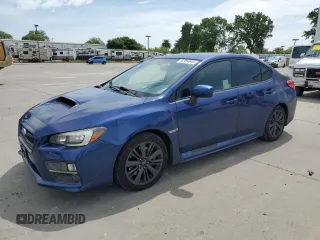 2015 Subaru WRX Limited with VIN JF1VA1J68F9827959, listed as a Copart auction lot 52954645 with 89,595 mi miles and Salvage Title. Bid and sale history available at carsss.com. Image 1.