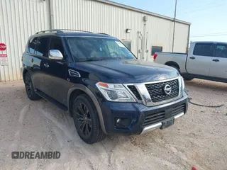 2017 Nissan Armada Platinum z VIN JN8AY2NF3H9303999, wystawiony jako IAAI lot #42011491 z przebiegiem 113 904 mil mil oraz . Historia ofert i sprzedaży dostępna na DreamBid. Obrazek 1.