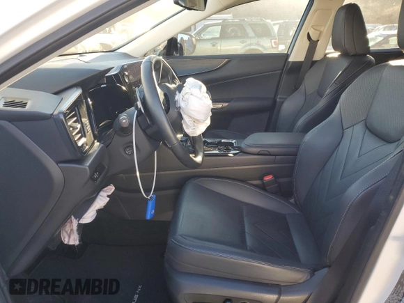 2023 Lexus NX with VIN JTJHGCEZ7P2009295, listed as a Copart auction lot 86192824 with 6,147 mi miles and Salvage Title. Bid and sale history available at carsss.com. Image 7.