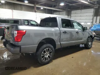 2023 Nissan Titan SV with VIN 1N6AA1EC1PN111287, listed as a Copart auction lot 88171995 with 22,747 mi miles and Non repairable. Bid and sale history available at DreamBid. Image 3.