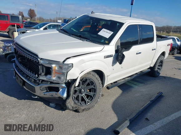 2019 Ford F-150 XL with VIN 1FTEW1EP0KFB38296, listed as a IAAI auction lot 41078929 with 72,251 mi miles. Bid and sale history available at carsss.com. Image 18.