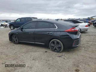 2017 Hyundai Ioniq Limited with VIN KMHC85LC4HU036119, listed as a Copart auction lot 55686595 with 326,888 mi miles and Salvage title. Bid and sale history available at DreamBid. Image 2.