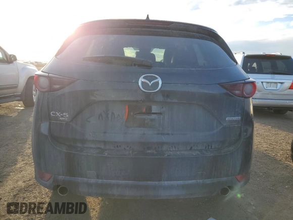 2020 Mazda CX-5 Touring with VIN JM3KFBCM1L0744204, listed as a Copart auction lot 47811775 with 0 mi miles and Salvage Title. Bid and sale history available at carsss.com. Image 6.