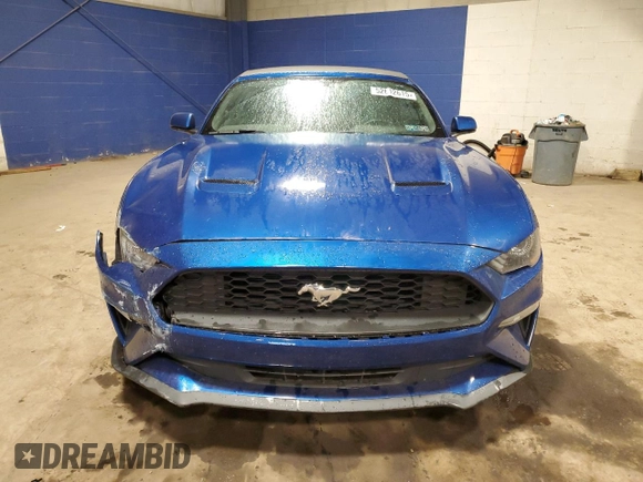2018 Ford Mustang EcoBoost Premium with VIN 1FATP8UH7J5170342, listed as a Copart auction lot 52612615 with 97,277 mi miles and Salvage Title. Bid and sale history available at carsss.com. Image 5.