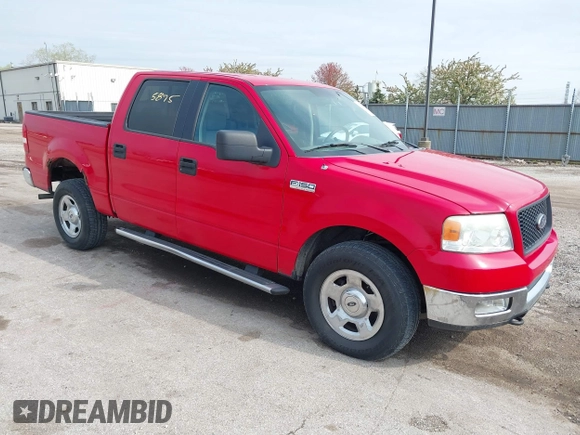 2005 Ford F-150 XLT with VIN 1FTPW14515KE57937, listed as a IAAI auction lot 42135895 with 172,872 mi miles. Bid and sale history available at carsss.com. Image 1.