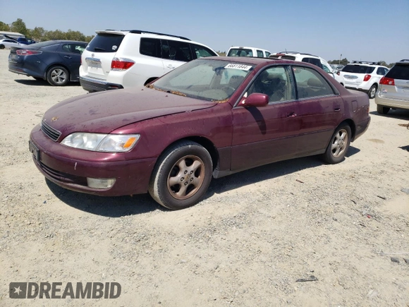 1997 Lexus ES 300 Luxury Sport Sdn with VIN JT8BF22G0V0030408, listed as a Copart auction lot 66811844 with 185,314 mi miles and Salvage Title. Bid and sale history available at carsss.com. Image 1.