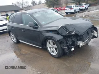 2018 Audi Q5 Premium Plus z VIN WA1BNAFY2J2151497, wystawiony jako IAAI lot #41688418 z przebiegiem 78 345 mil mil oraz . Historia ofert i sprzedaży dostępna na DreamBid. Obrazek 1.