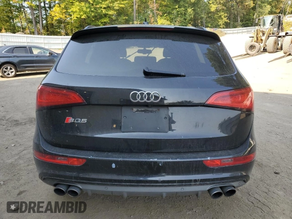 2016 Audi SQ5 Premium Plus with VIN WA1CCAFP7GA011347, listed as a Copart auction lot 69698884 with 0 mi miles and Salvage Title. Bid and sale history available at carsss.com. Image 6.
