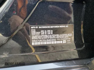 2020 BMW 7 Series with VIN WBA7U6C05LBM63050, listed as a Copart auction lot 71823944 with Not provided miles and Salvage title. Bid and sale history available at DreamBid. Image 12.