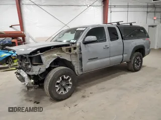 2020 Toyota Tacoma SR with VIN 5TFSZ5ANXLX223728, listed as a Copart auction lot 53357155 with 62,538 mi miles and Salvage title. Bid and sale history available at DreamBid. Image 1.