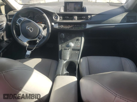 2013 Lexus CT 200h with VIN JTHKD5BH8D2167566, listed as a Copart auction lot 63440655 with 93,424 mi miles and Salvage title. Bid and sale history available at DreamBid. Image 8.