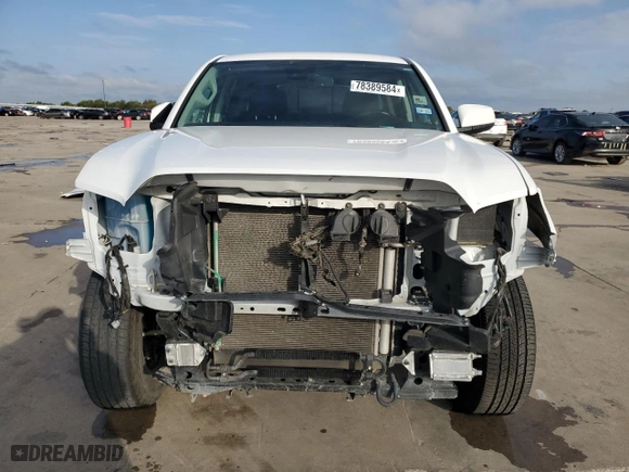 2022 Toyota Tacoma 4WD SR with VIN 3TMCZ5AN3NM506811, listed as a Copart auction lot 78389584 with 32,099 mi miles and Salvage Title. Bid and sale history available at carsss.com. Image 5.