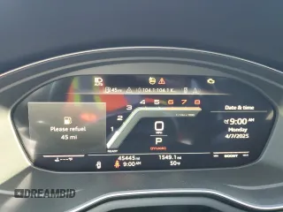 2021 Audi S5 Sportback Premium Plus z VIN WAUC4CF59MA018631, wystawiony jako Copart lot #51182055 z przebiegiem 45 445 mil mil oraz Szkody całkowita. Historia ofert i sprzedaży dostępna na DreamBid. Obrazek 9.