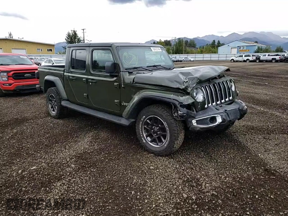 2022 Jeep Gladiator Overland z VIN 1C6HJTFG0NL144070, wystawiony jako Copart lot #70472744 z przebiegiem 40 397 mil mil oraz Szkoda całkowita • Salvage title. Historia ofert i sprzedaży dostępna na DreamBid. Obrazek 11.