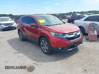 2019 Honda CR-V EX-L with VIN 2HKRW1H86KH502975, listed as a IAAI auction lot 42315564 with 54,492 mi miles and . Bid and sale history available at DreamBid. Image 1.