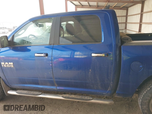 2018 Ram 1500 Big Horn with VIN 1C6RR7LT9JS253293, listed as a IAAI auction lot 41815506 with 97,845 mi miles. Bid and sale history available at carsss.com. Image 14.