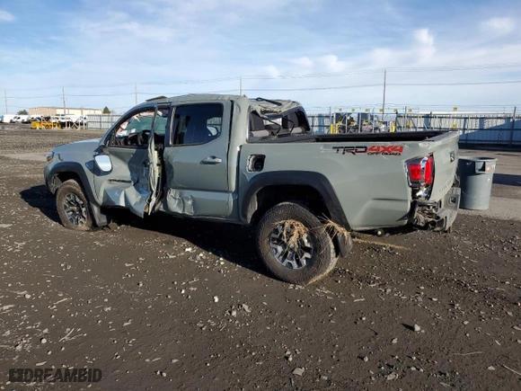 2023 Toyota Tacoma 4WD SR with VIN 3TMCZ5AN4PM607732, listed as a Copart auction lot 50266635 with 13,367 mi miles and Salvage Title. Bid and sale history available at carsss.com. Image 2.