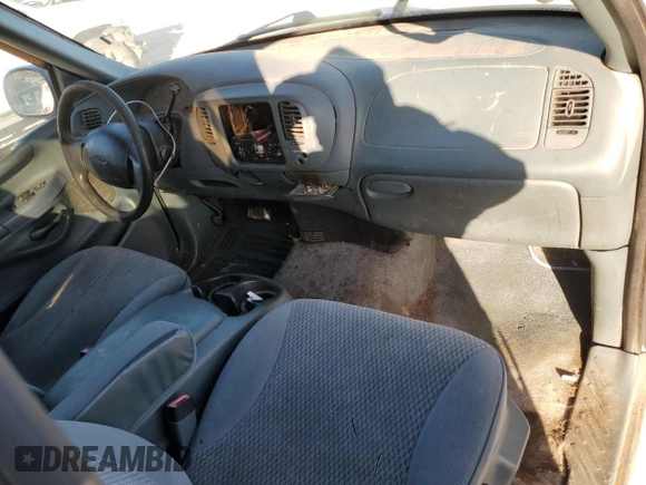 1997 Ford F-150 XL with VIN 1FTEX17L3VKC43630, listed as a Copart auction lot 42182445 with 287,224 mi miles and Salvage title. Bid and sale history available at DreamBid. Image 8.