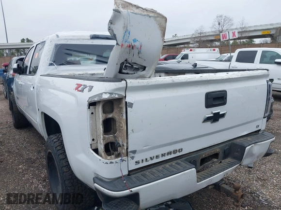 2018 Chevrolet Silverado 1500 LT with VIN 3GCUKREC9JG453405, listed as a IAAI auction lot 41580161 with 172,578 mi miles. Bid and sale history available at carsss.com. Image 3.