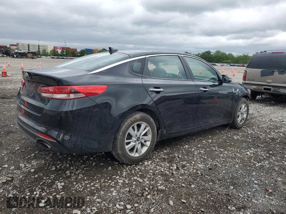 2017 Kia Optima LX with VIN 5XXGT4L32HG143948, listed as a Copart auction lot 57883115 with 50,375 mi miles and Salvage title. Bid and sale history available at DreamBid. Image 3.