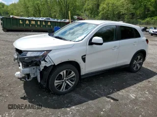 2021 Mitsubishi Outlander ES z VIN JA4ARUAU0MU005341, wystawiony jako Copart lot #56212275 z przebiegiem 45 842 mil mil oraz Szkoda całkowita • Salvage title. Historia ofert i sprzedaży dostępna na DreamBid. Obrazek 1.