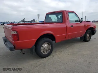 2001 Ford Ranger XL with VIN 1FTYR10C11TA13445, listed as a Copart auction lot 46371915 with 163,206 mi miles and Salvage Title. Bid and sale history available at carsss.com. Image 3.