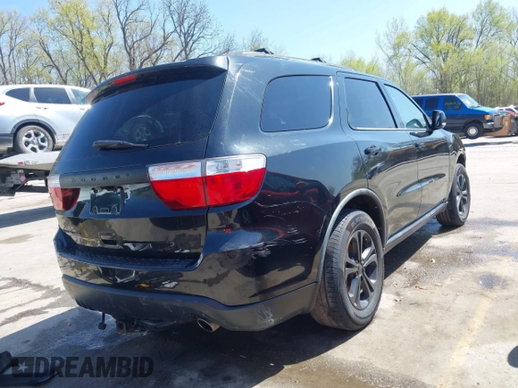 2011 Dodge Durango Crew with VIN 1D4RD4GG2BC694846, listed as a IAAI auction lot 41962959 with 206,050 mi miles and . Bid and sale history available at DreamBid. Image 4.