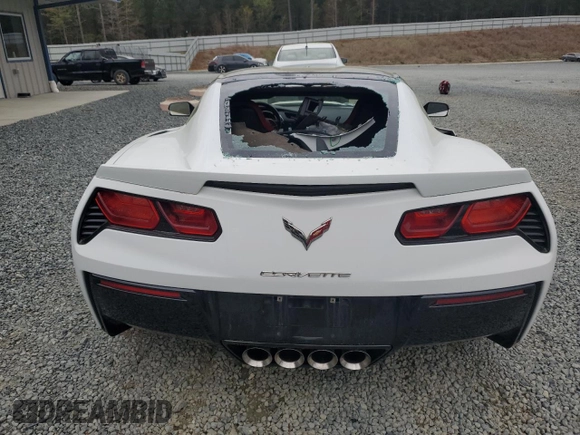 2015 Chevrolet Corvette 2LT with VIN 1G1YD2D71F5114443, listed as a Copart auction lot 50957345 with 87,930 mi miles and Salvage Title. Bid and sale history available at carsss.com. Image 6.