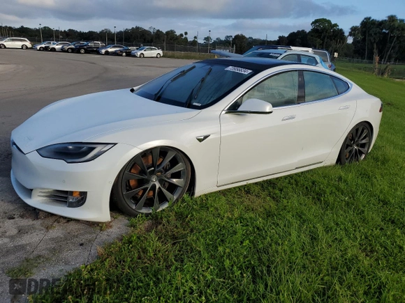 2021 Tesla Model S Long Range Plus z VIN 5YJSA1E23MF425368, wystawiony jako Copart lot #73956634 z przebiegiem Nie podano mil oraz Nie do naprawy • Non repairable. Historia ofert i sprzedaży dostępna na DreamBid. Obrazek 1.