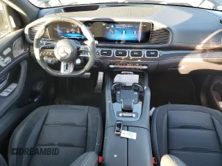 2024 Mercedes-Benz GLE 53 AMG with VIN 4JGFB6BB9RB159263, listed as a Copart auction lot 80244334 with 7,593 mi miles and Salvage title. Bid and sale history available at DreamBid. Image 8.