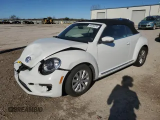2018 Volkswagen Beetle S with VIN 3VW5DAAT7JM505022, listed as a Copart auction lot 80056374 with 45,473 mi miles and Salvage Title. Bid and sale history available at DreamBid. Image 1.