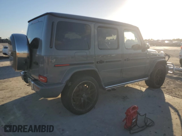 2021 Mercedes-Benz G 63 AMG with VIN W1NYC7HJXMX386092, listed as a Copart auction lot 77246233 with Not Provided miles and . Bid and sale history available at DreamBid. Image 3.