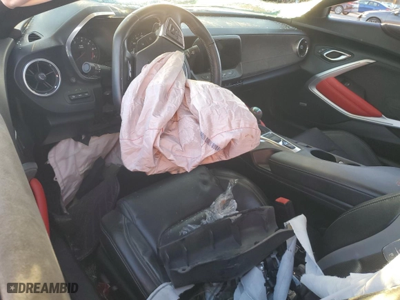 2016 Chevrolet Camaro 2SS with VIN 1G1FG1R78G0128775, listed as a Copart auction lot 87404044 with 0 mi miles and Salvage Title. Bid and sale history available at carsss.com. Image 8.