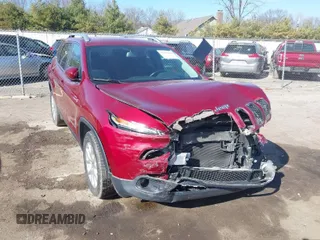 2016 Jeep Cherokee 75th Anniversary with VIN 1C4PJLCB3GW369825, listed as a IAAI auction lot 41876914 with 102,580 mi miles. Bid and sale history available at carsss.com. Image 1.