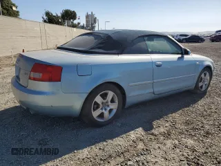 2005 Audi A4 1.8T with VIN WAUAC48HX5K001002, listed as a Copart auction lot 78748294 with 117,648 mi miles and Clean Title. Bid and sale history available at carsss.com. Image 3.
