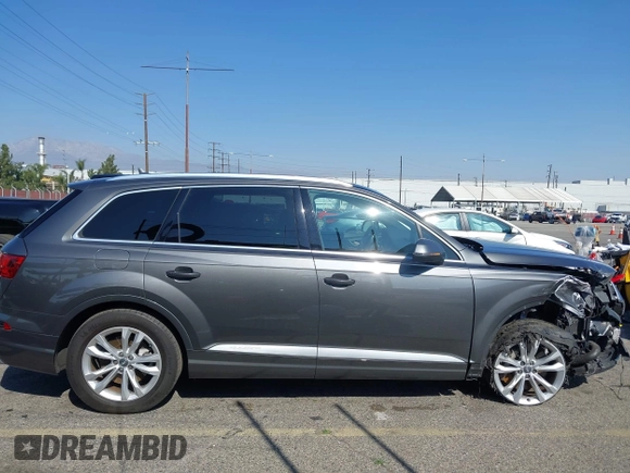 2019 Audi Q7 Premium with VIN WA1AHAF71KD016656, listed as a IAAI auction lot 41545261 with 63,394 mi miles and . Bid and sale history available at DreamBid. Image 17.