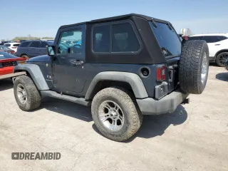 2007 Jeep Wrangler X with VIN 1J4FA24117L202063, listed as a Copart auction lot 54348275 with 124,278 mi miles and Clean title. Bid and sale history available at DreamBid. Image 2.