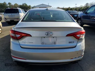 2017 Hyundai Sonata 2.4L with VIN 5NPE24AFXHH549407, listed as a Copart auction lot 49400835 with 118,815 mi miles and Salvage Title. Bid and sale history available at DreamBid. Image 6.