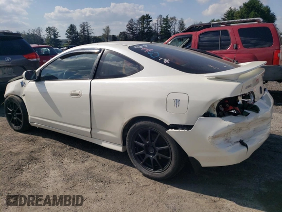 2003 Acura RSX Type S with VIN JH4DC53083C017230, listed as a Copart auction lot 74597124 with 170,661 mi miles and Salvage Title. Bid and sale history available at carsss.com. Image 2.