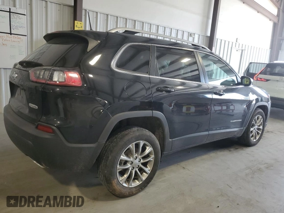 2021 Jeep Cherokee Latitude Lux with VIN 1C4PJLMN0MD150479, listed as a Copart auction lot 57290033 with 21,870 mi miles. Bid and sale history available at carsss.com. Image 3.
