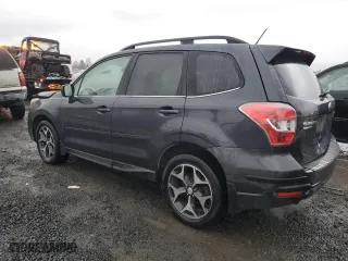 2014 Subaru Forester 2.0XT Premium with VIN JF2SJGDC9EH499538, listed as a Copart auction lot 84694014 with 128,547 mi miles and Salvage Title. Bid and sale history available at carsss.com. Image 2.