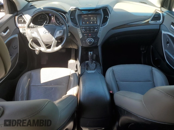 2017 Hyundai Santa Fe 2.4L z VIN 5NMZU3LB2HH025486, wystawiony jako Copart lot #58055185 z przebiegiem 120 364 mil mil oraz Szkoda całkowita • Salvage title. Historia ofert i sprzedaży dostępna na DreamBid. Obrazek 8.
