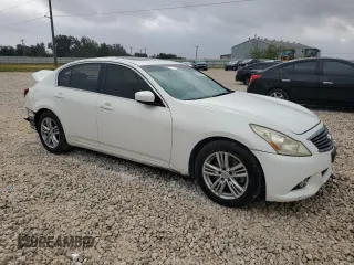 2011 Infiniti G25 Journey with VIN JN1DV6AP5BM830358, listed as a Copart auction lot 78613004 with 221,363 mi miles and Salvage Title. Bid and sale history available at DreamBid. Image 4.