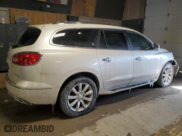 2015 Buick Enclave Premium with VIN 5GAKVCKD3FJ295434, listed as a Copart auction lot 46101505 with 144,208 mi miles and Clean Title. Bid and sale history available at DreamBid. Image 3.