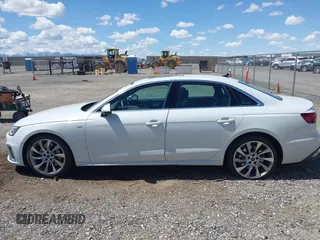 2021 Audi A4 S line Premium Plus with VIN WAUEAAF44MN005744, listed as a IAAI auction lot 41959164 with 29,127 mi miles and . Bid and sale history available at DreamBid. Image 14.