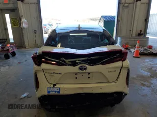 2020 Toyota Prius Prime LE with VIN JTDKARFP6L3123531, listed as a Copart auction lot 50997835 with 79,445 mi miles and Salvage Title. Bid and sale history available at carsss.com. Image 6.