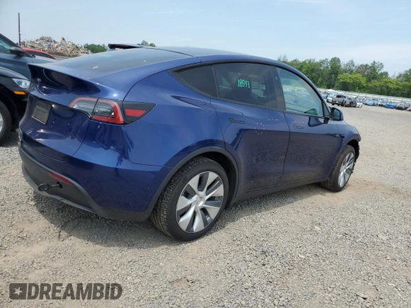 2024 Tesla Model Y Long Range z VIN 7SAYGDEE8RA248635, wystawiony jako Copart lot #59130125 z przebiegiem 21 210 mil mil oraz Szkoda całkowita • Salvage title. Historia ofert i sprzedaży dostępna na DreamBid. Obrazek 3.